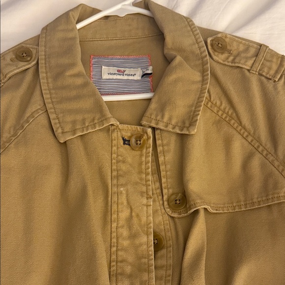 Tan Button-Up Jacket - Picture 3 of 11